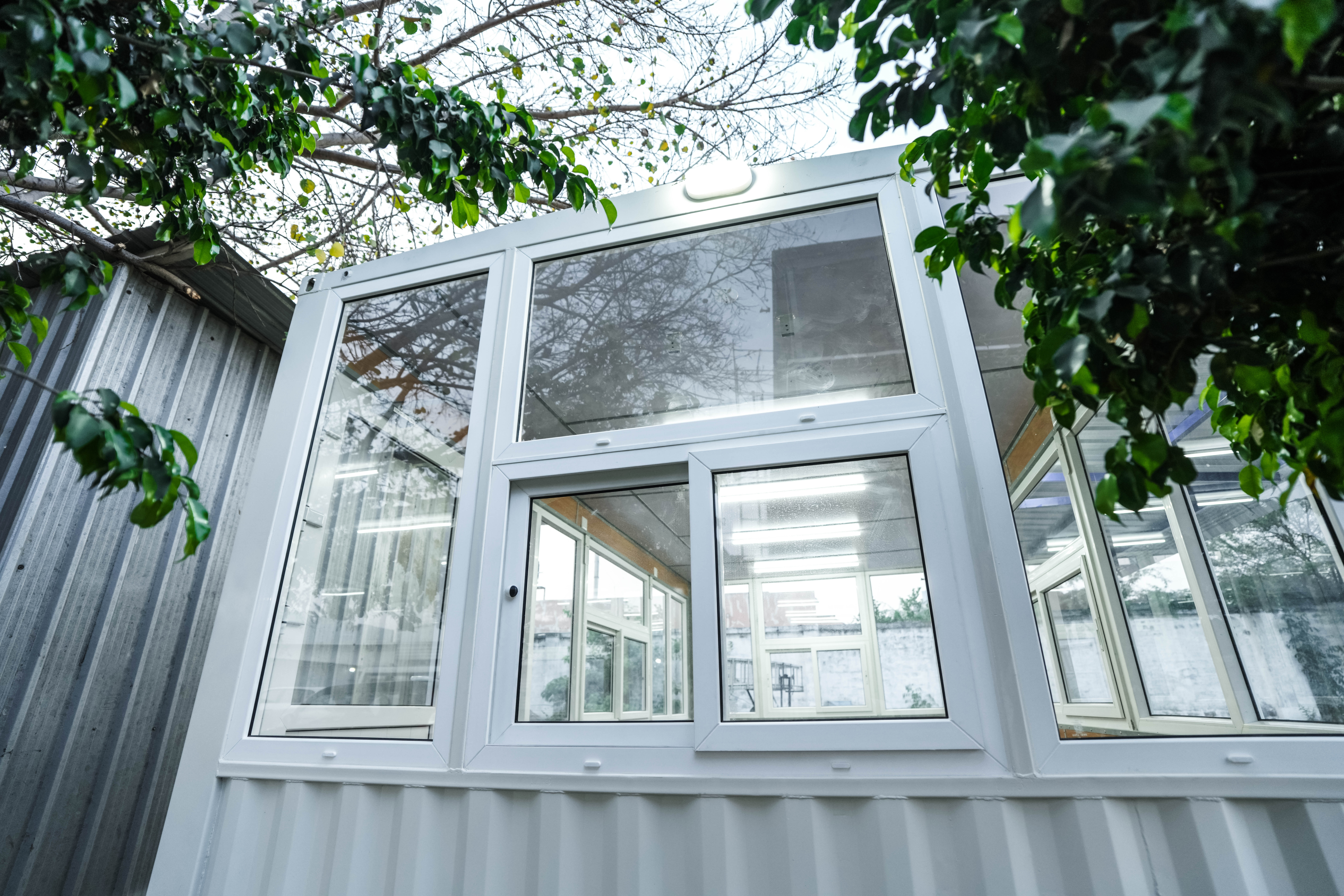UPVC Windows - Modern Office Cabin